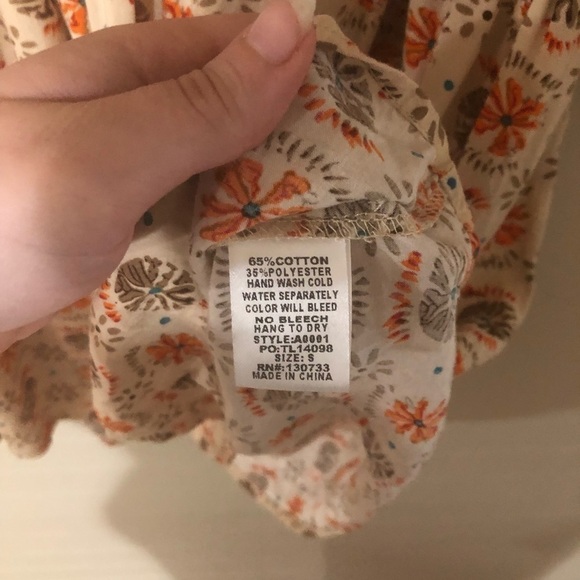 Umgee Free Spirit Swing Dress SZ S - Picture 7 of 10